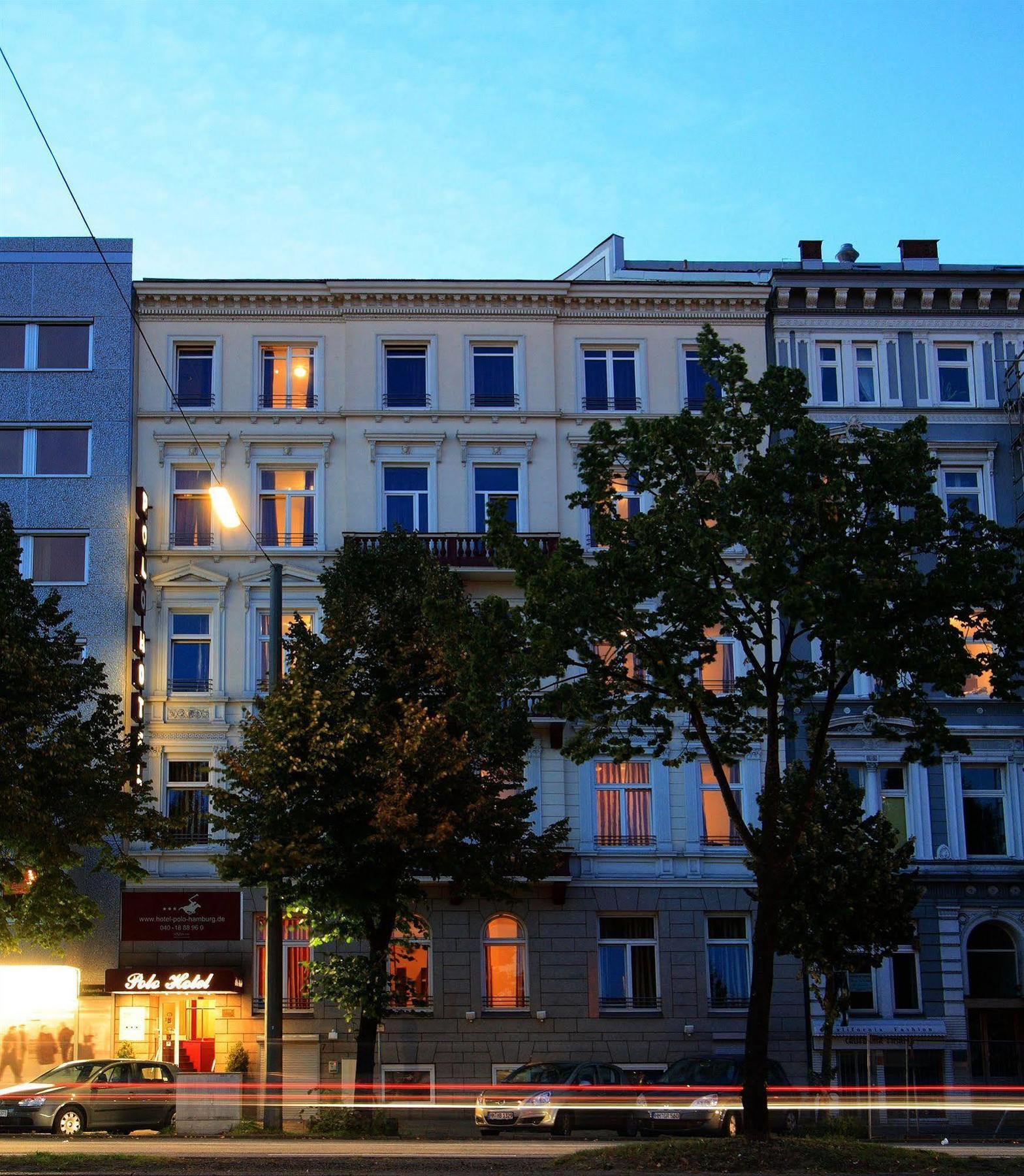 Hotel Polo am ZOB Hamburk Exteriér fotografie